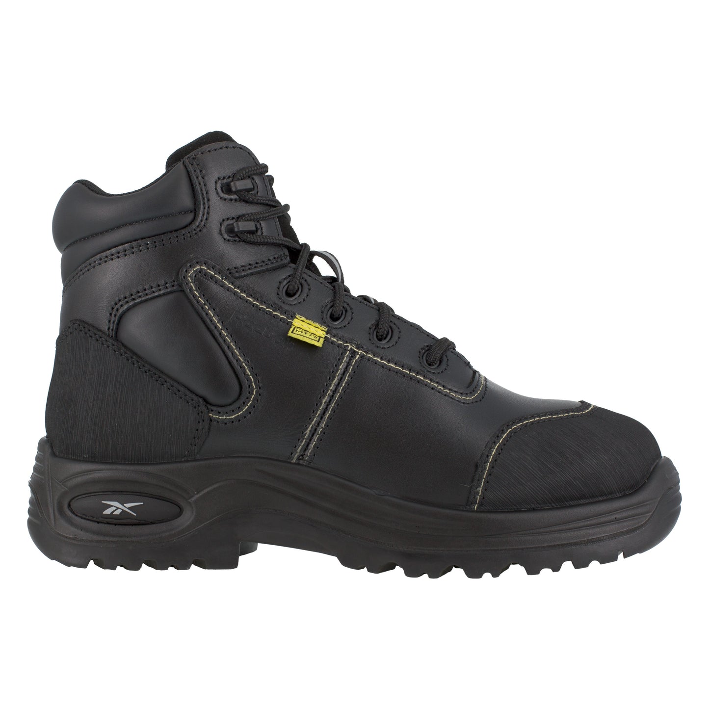 Reebok Women's Trainex 6" Composite Toe CushGuard Sport Work Boot - Black - RB655 - Overlook Boots