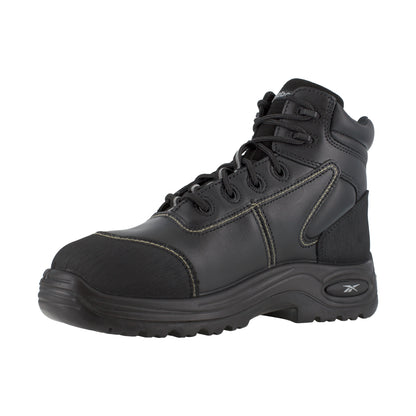 Reebok Men's Trainex 6" Composite Toe Cushguard Sport Boot - Black - RB6755 - Overlook Boots