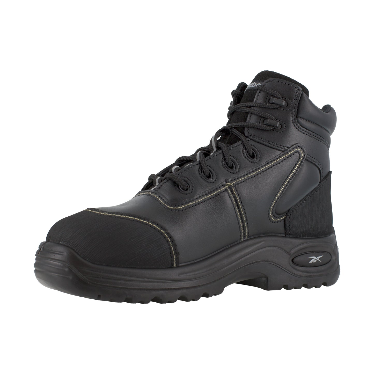 Reebok Women's Trainex 6" Composite Toe CushGuard Sport Work Boot - Black - RB655 - Overlook Boots