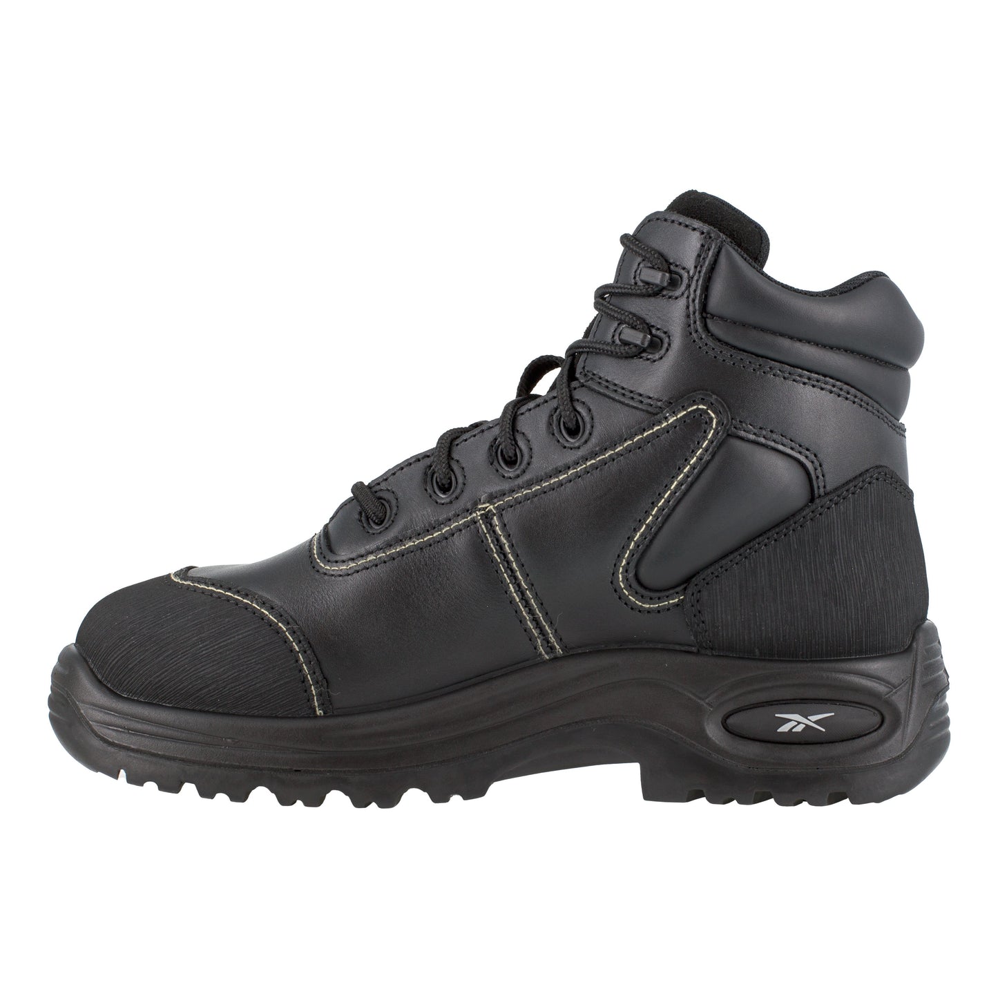 Reebok Women's Trainex 6" Composite Toe CushGuard Sport Work Boot - Black - RB655 - Overlook Boots
