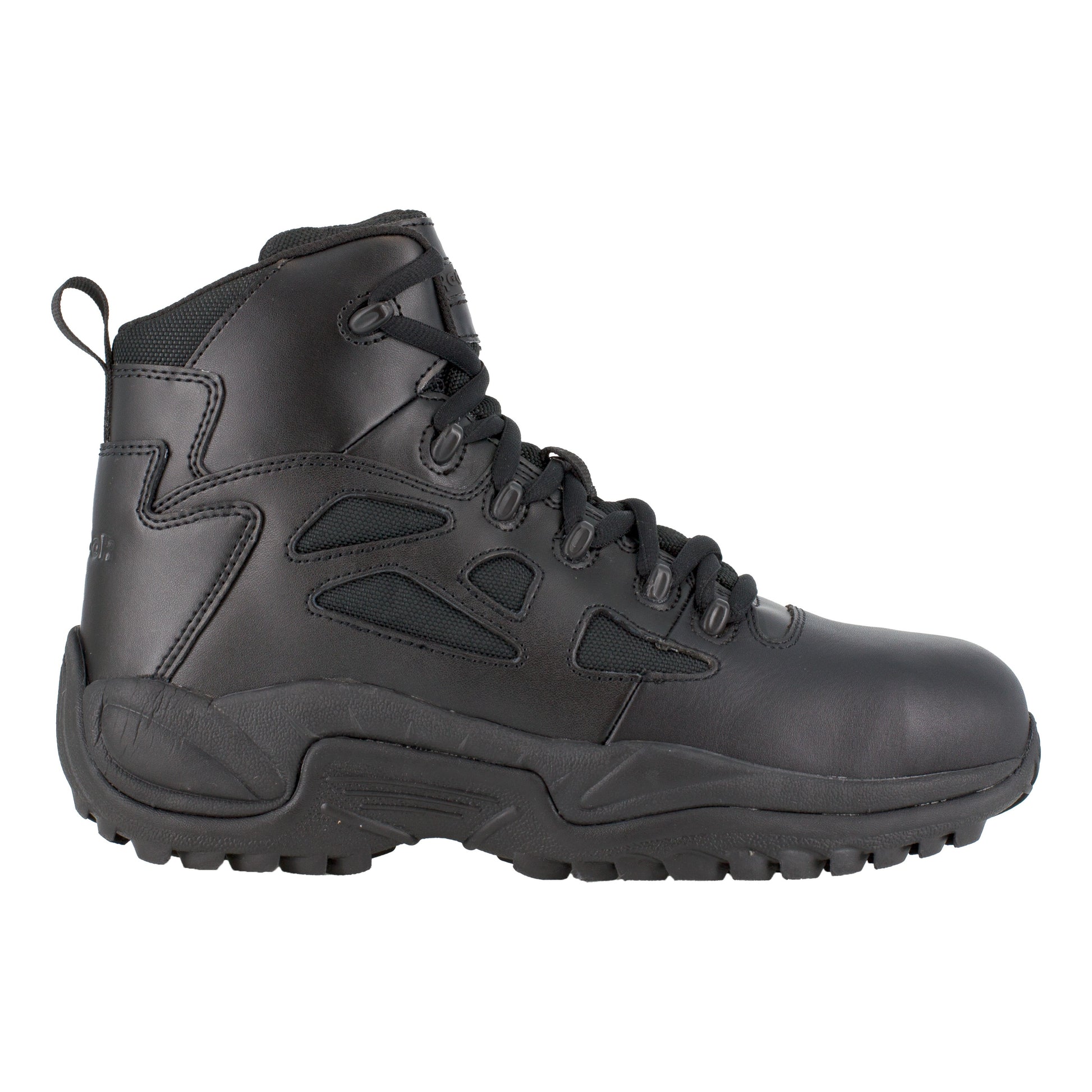 Reebok Men's Rapid Response RB 6" Composite Toe Police Duty Boot - Black - RB8674 - Overlook Boots