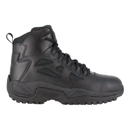 Reebok Men's Rapid Response RB 6" Composite Toe Police Duty Boot - Black - RB8674 - Overlook Boots