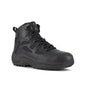 Reebok Women's Rapid Response RB 6" Composite Toe Stealth Duty Work Boot - Black - RB864 6 / Medium / Black - Overlook Boots