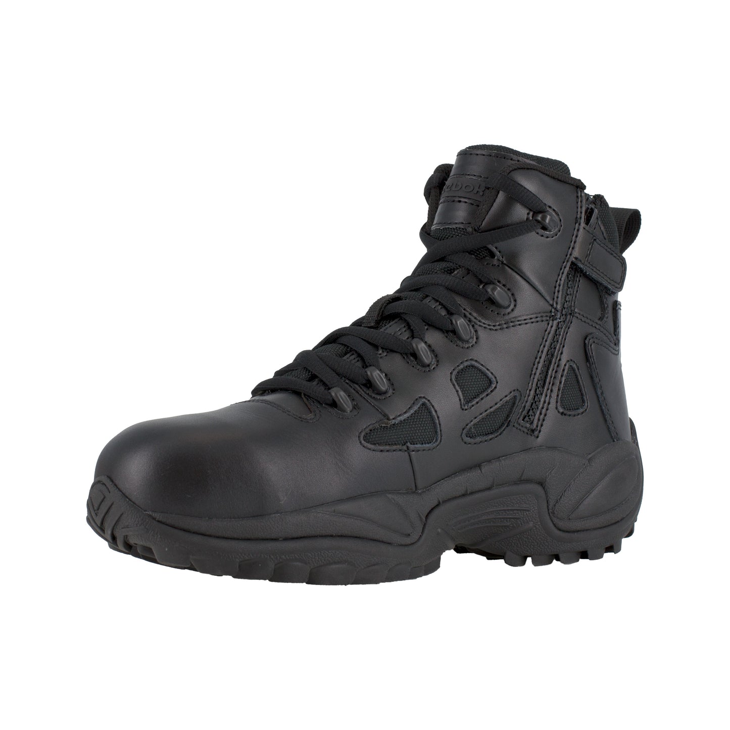 Reebok Women's Rapid Response RB 6" Composite Toe Stealth Duty Work Boot - Black - RB864 - Overlook Boots