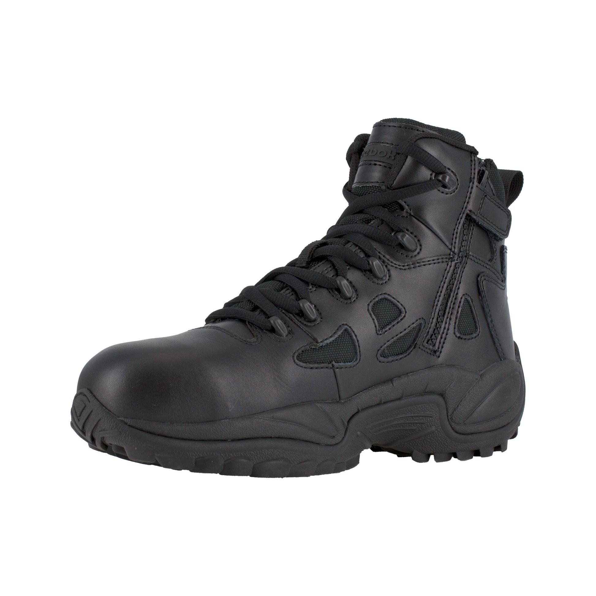 Reebok Women's Rapid Response RB 6" Composite Toe Stealth Duty Work Boot - Black - RB864 - Overlook Boots