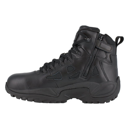 Reebok Women's Rapid Response RB 6" Composite Toe Stealth Duty Work Boot - Black - RB864 - Overlook Boots