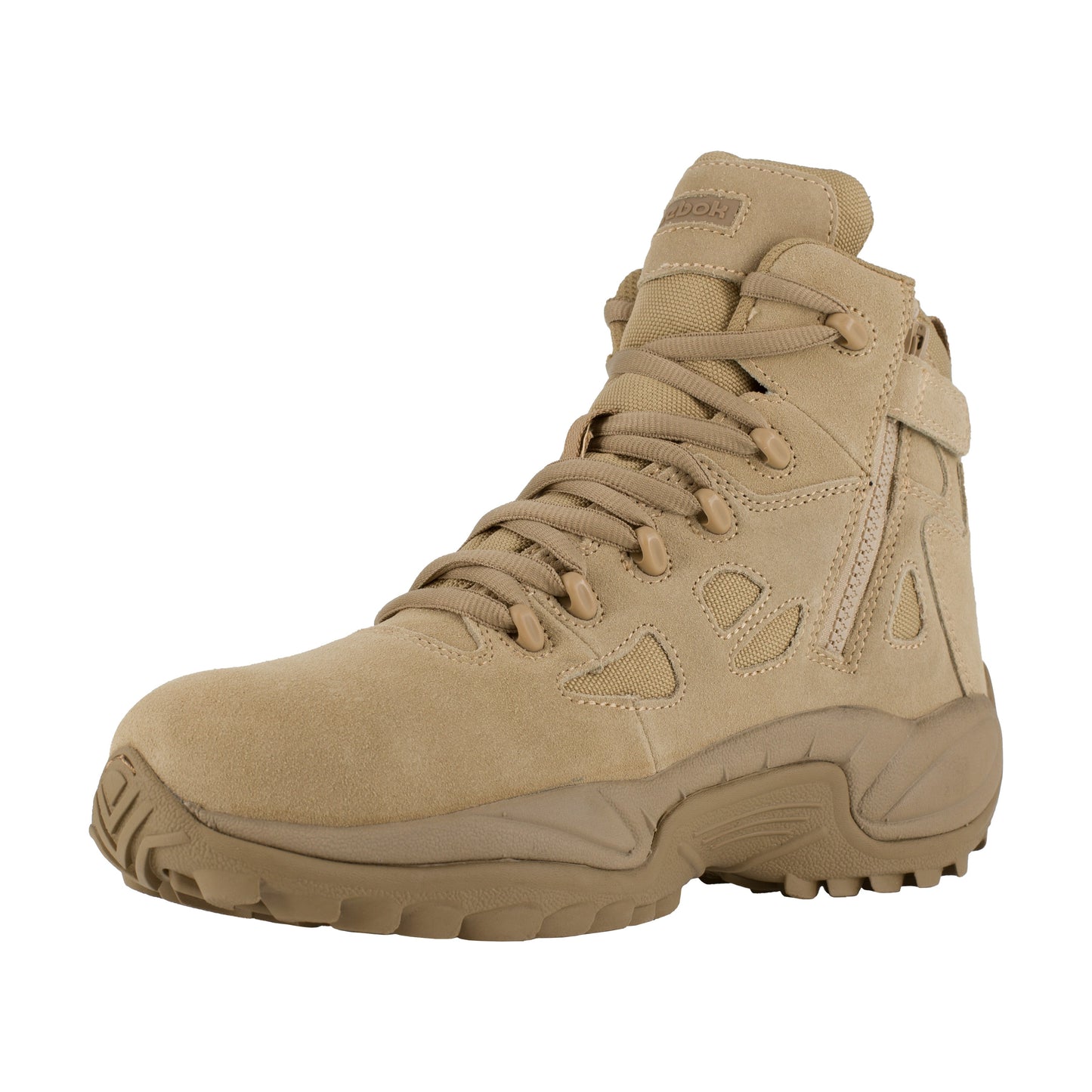 Reebok Men's Rapid Response RB 6" Composite Toe Tactical Military Boot - Tan - RB8694 - Overlook Boots