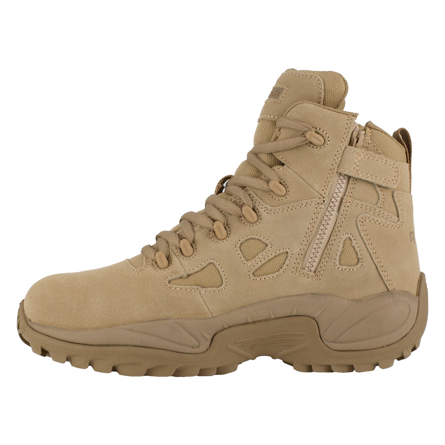 Reebok Men's Rapid Response RB 6" Composite Toe Tactical Military Boot - Tan - RB8694 - Overlook Boots