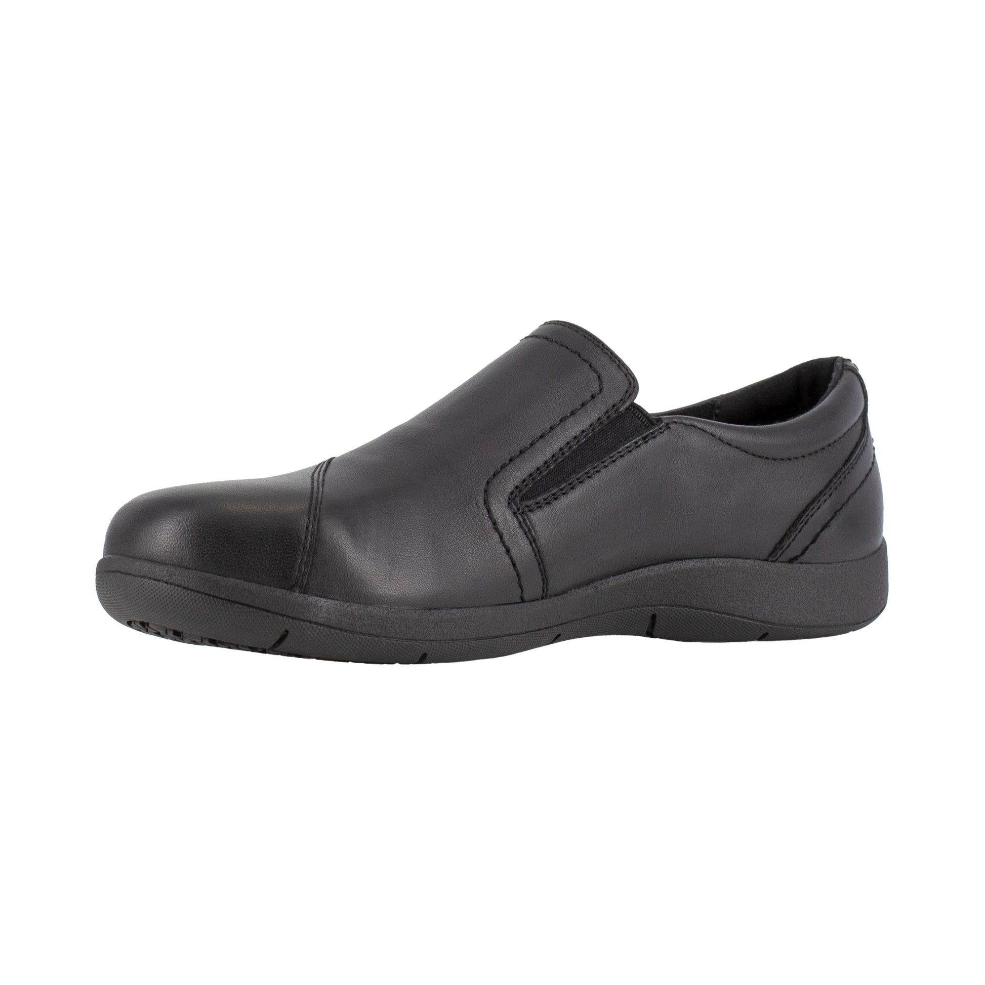 Rockport Women's Daisey Alloy Toe Slip Resistant Slip-On Work Shoe - Black - RK761 - Overlook Boots