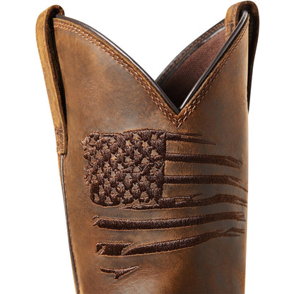 Ariat Men's WorkHog Extreme Carbon Toe Waterproof Western Work Boot - Brown - 10036002 - Overlook Boots