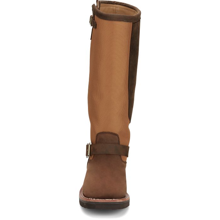 Chippewa Women's Cottonwood 15" Snake Hunt Boot -Brown- SN6914  - Overlook Boots