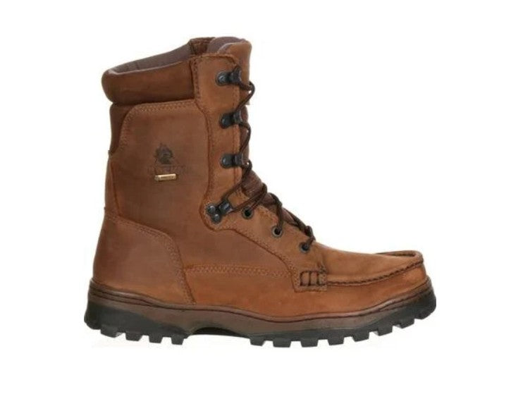 Rocky Men's Outback 8" Gore-Tex Waterproof Hiker Boot - Brown - FQ0008729 - Overlook Boots