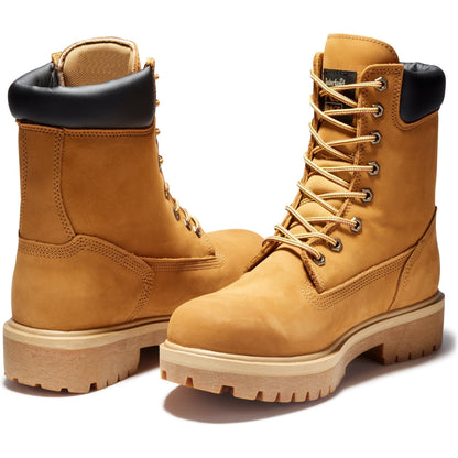Timberland PRO Men's Direct Attach 8" Soft Toe Ins Work Boot TB026011713  - Overlook Boots