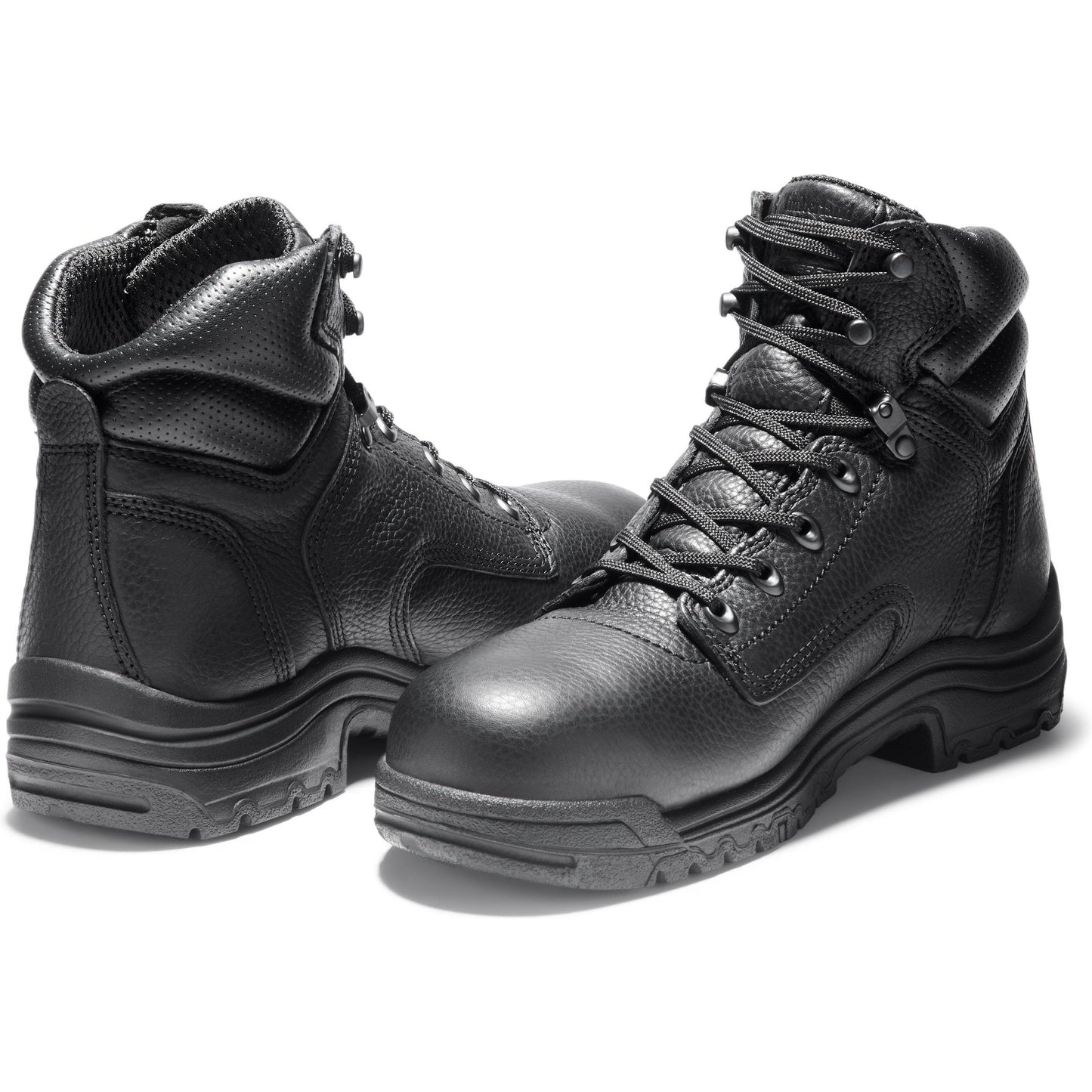 Timberland PRO Men's TiTAN 6" Alloy Toe Work Boot - Black- TB126064001  - Overlook Boots