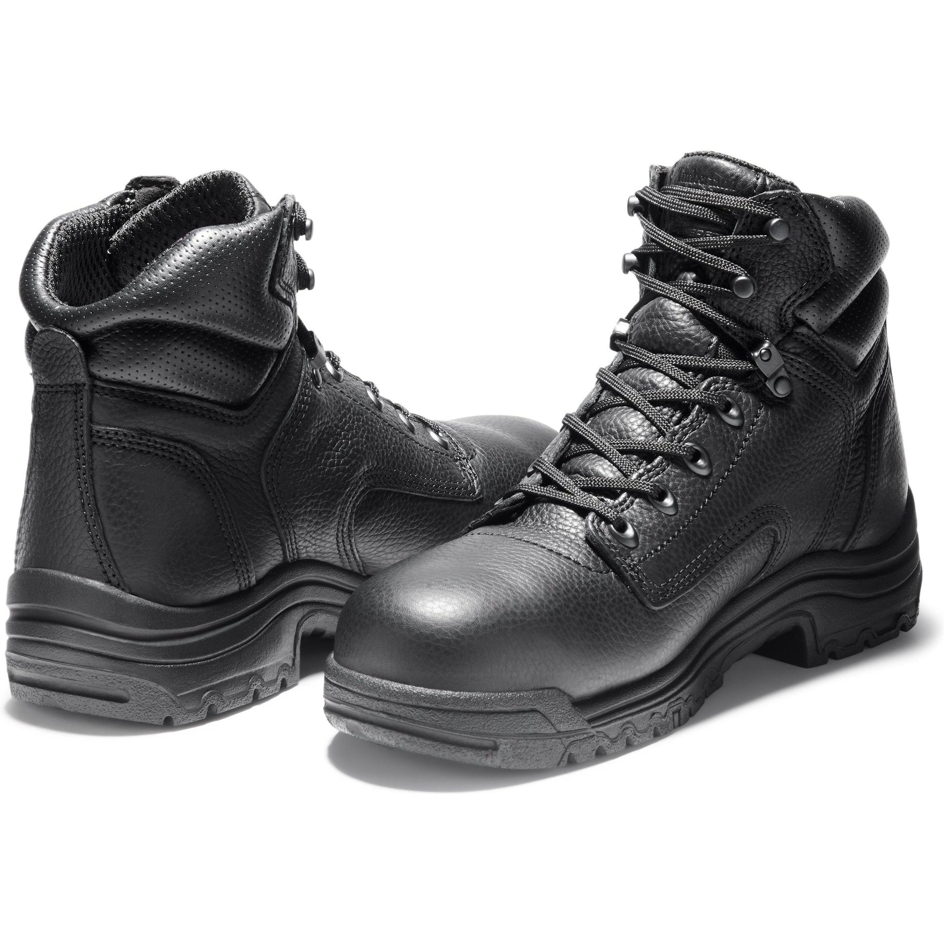Timberland PRO Men's TiTAN 6" Alloy Toe Work Boot - Black- TB126064001  - Overlook Boots