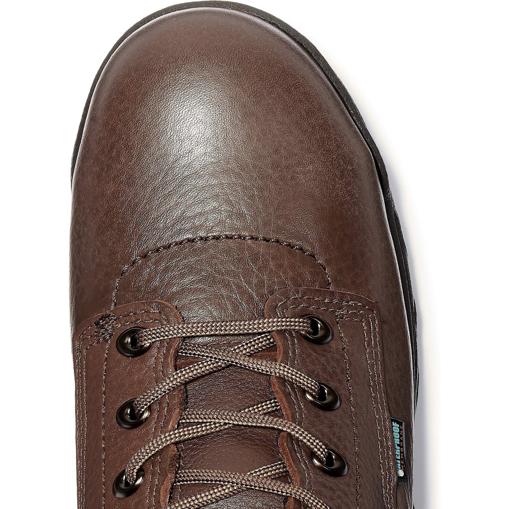 Timberland PRO Men's TiTAN 6" Alloy Toe Waterproof Work Boot Mocha TB126078242 - Overlook Boots