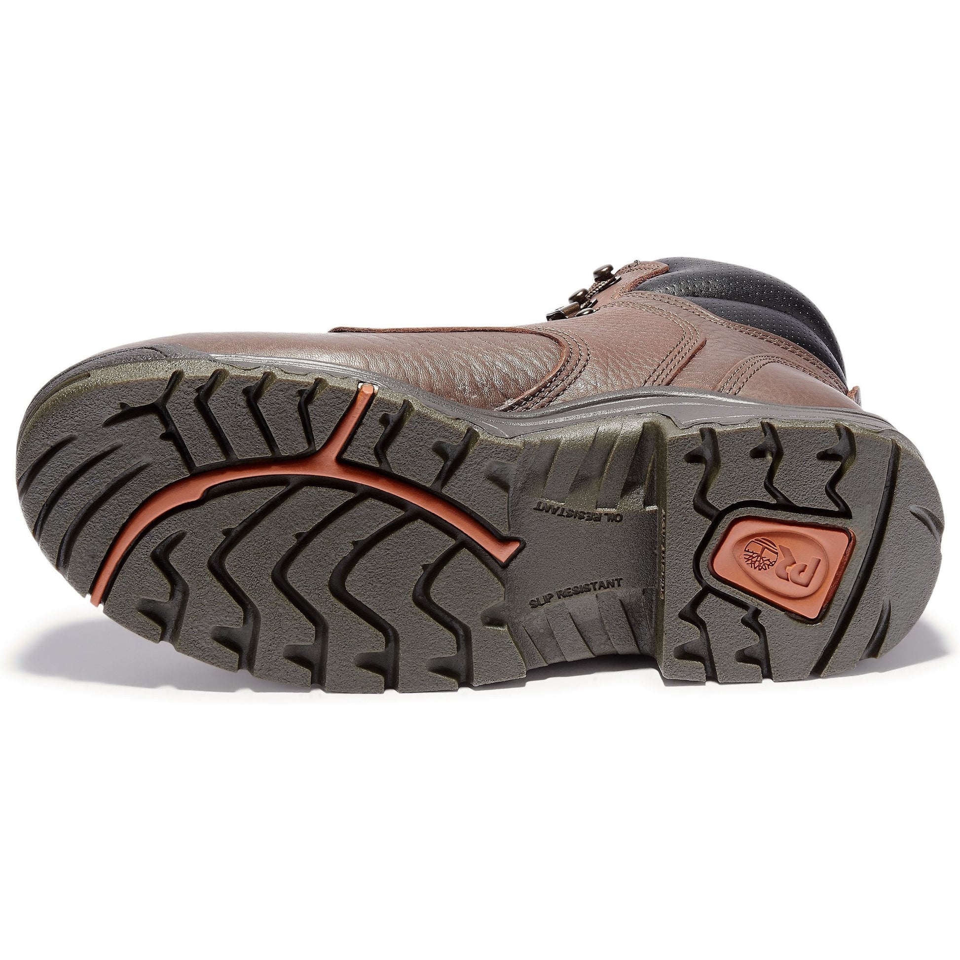 Timberland PRO Men's TiTAN 6" Alloy Toe Waterproof Work Boot Mocha TB126078242 - Overlook Boots