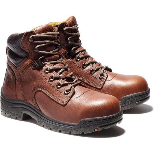 Timberland PRO Women's TITAN 6" Alloy Toe Work Boot Coffee TB026388210  - Overlook Boots
