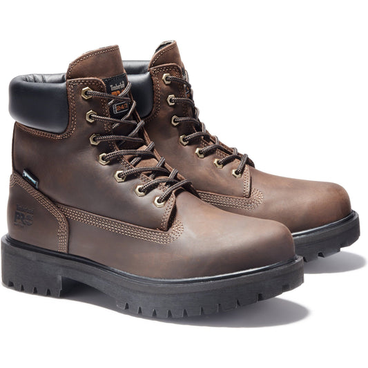 Timberland PRO Men's Direct Attach 6" Waterproof Ins Work Boot TB038020242 7 / Medium / Brown Oiled Full Grain - Overlook Boots