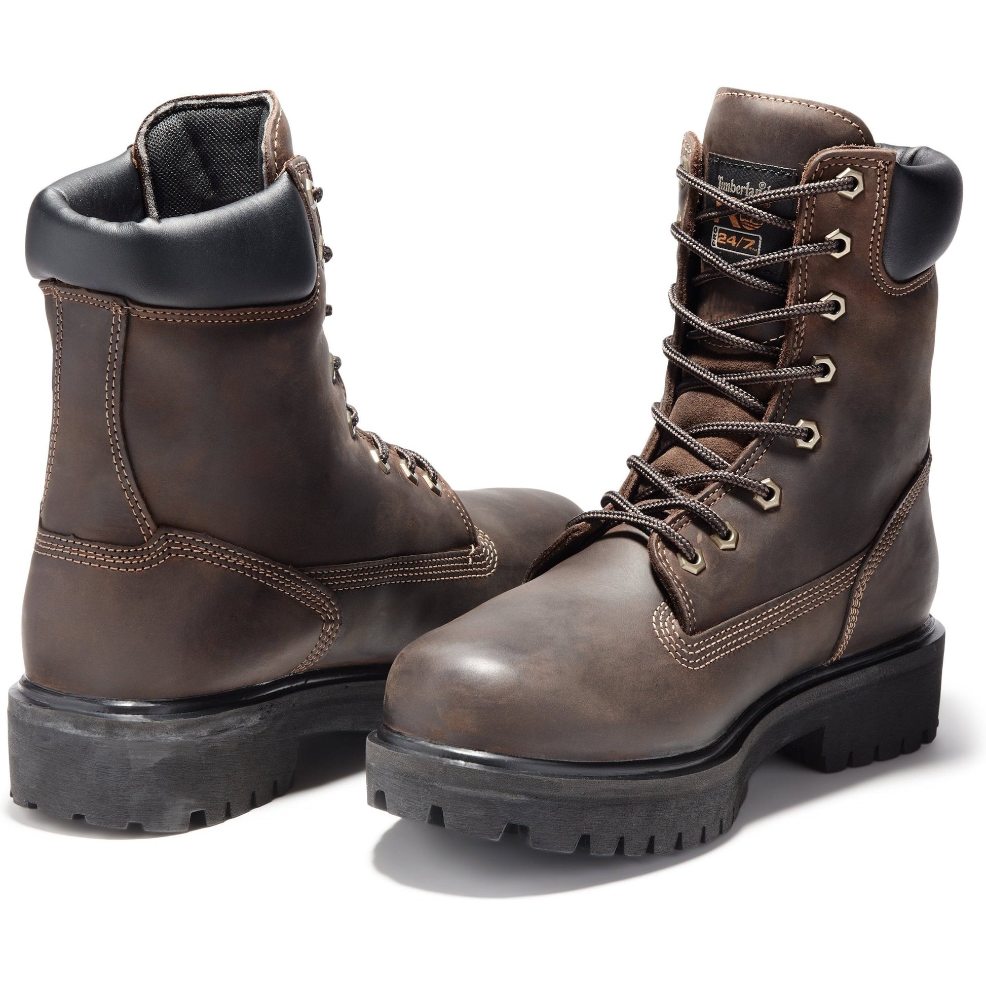 Timberland PRO Men's Direct Attach 8" Waterproof Ins Work Boot - TB038022242 - Overlook Boots