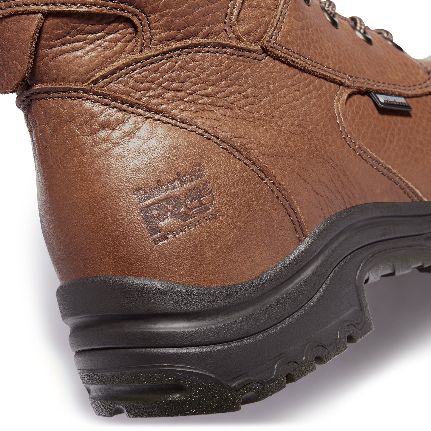 Timberland PRO Men's TiTAN 8" Alloy Toe Waterproof Work Boot Brown TB147019210 - Overlook Boots