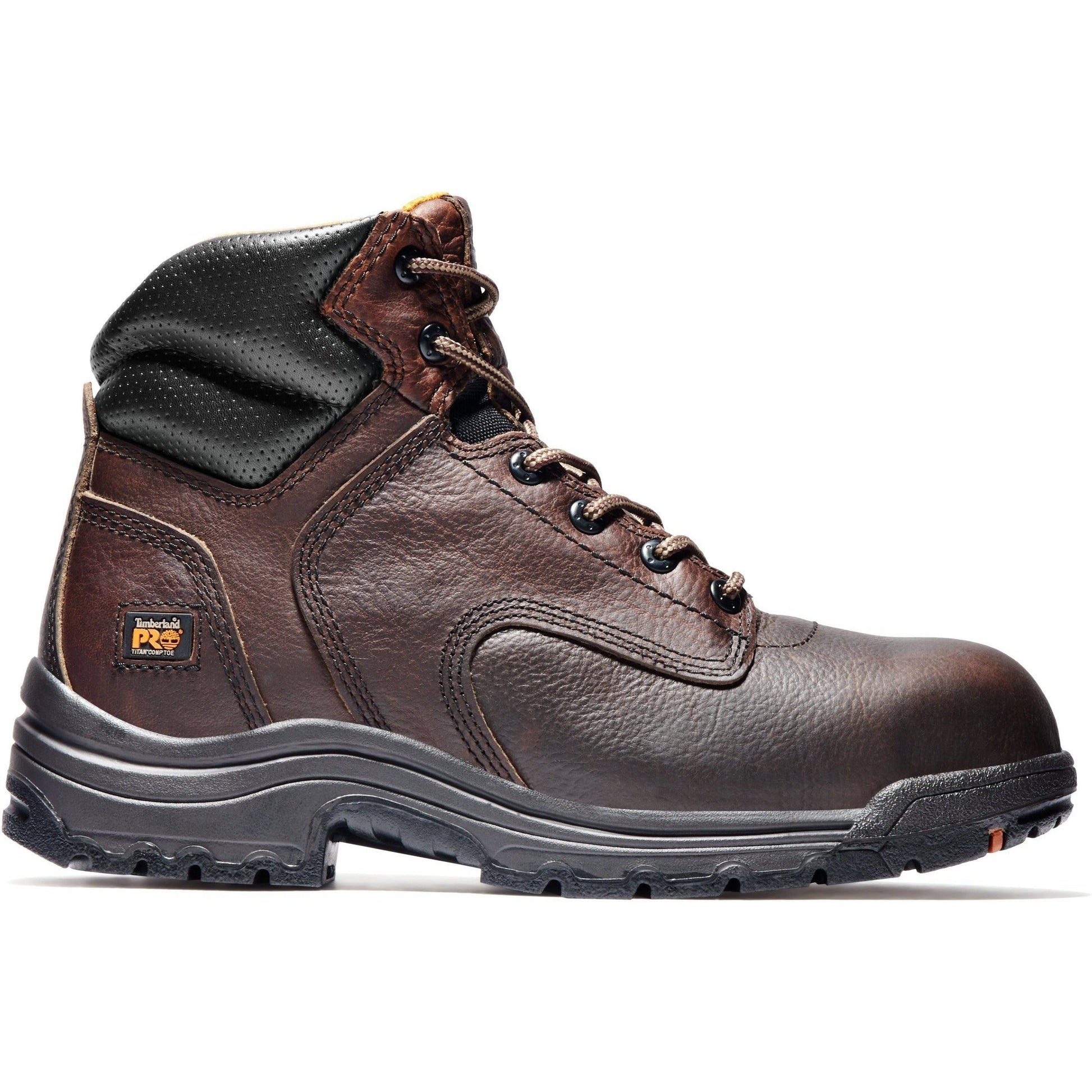 Timberland PRO Men's TiTAN 6" Composite Toe Work Boot - Brown - TB050508210 - Overlook Boots