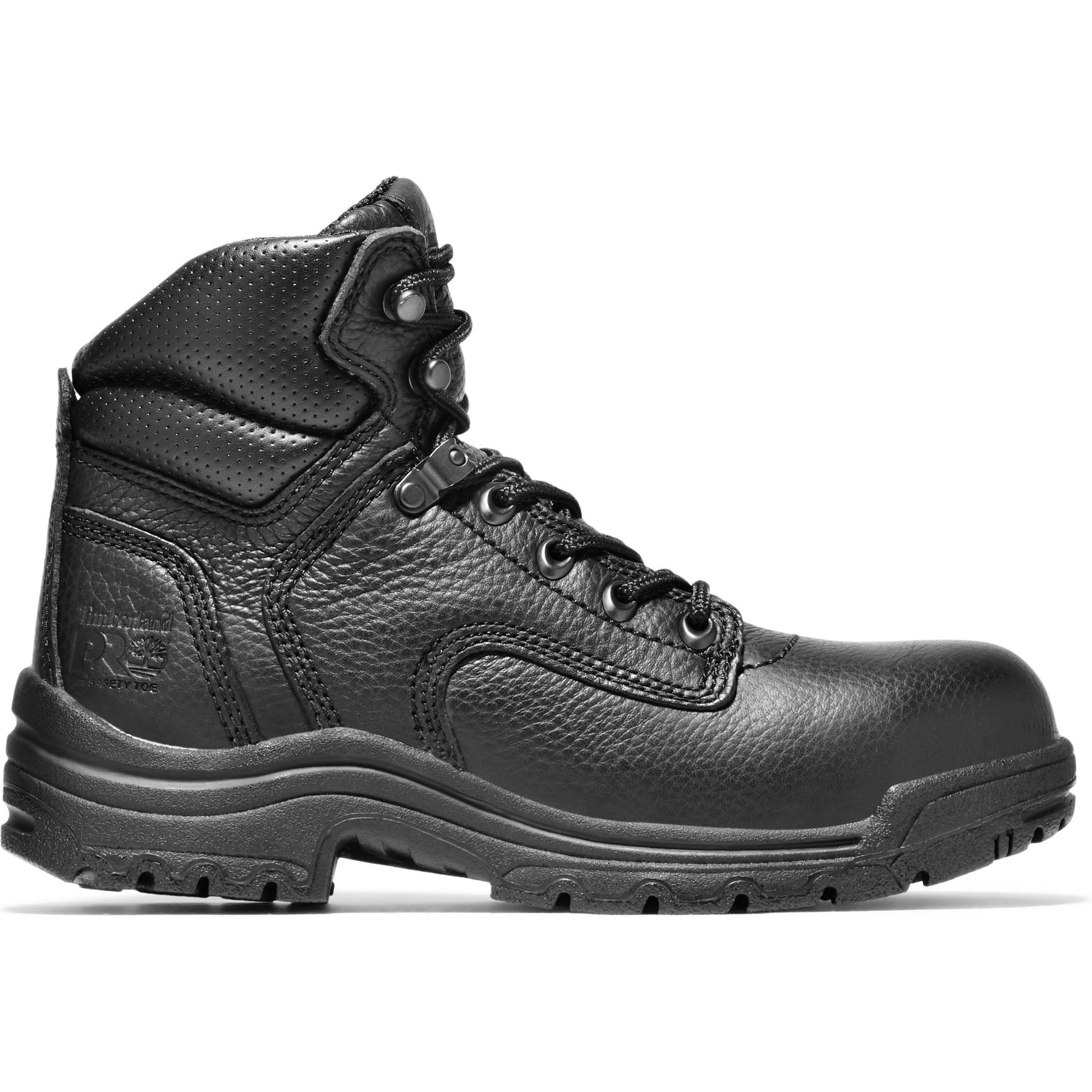 Timberland PRO Women's TITAN 6" Alloy Toe Work Boot Black TB172399001  - Overlook Boots