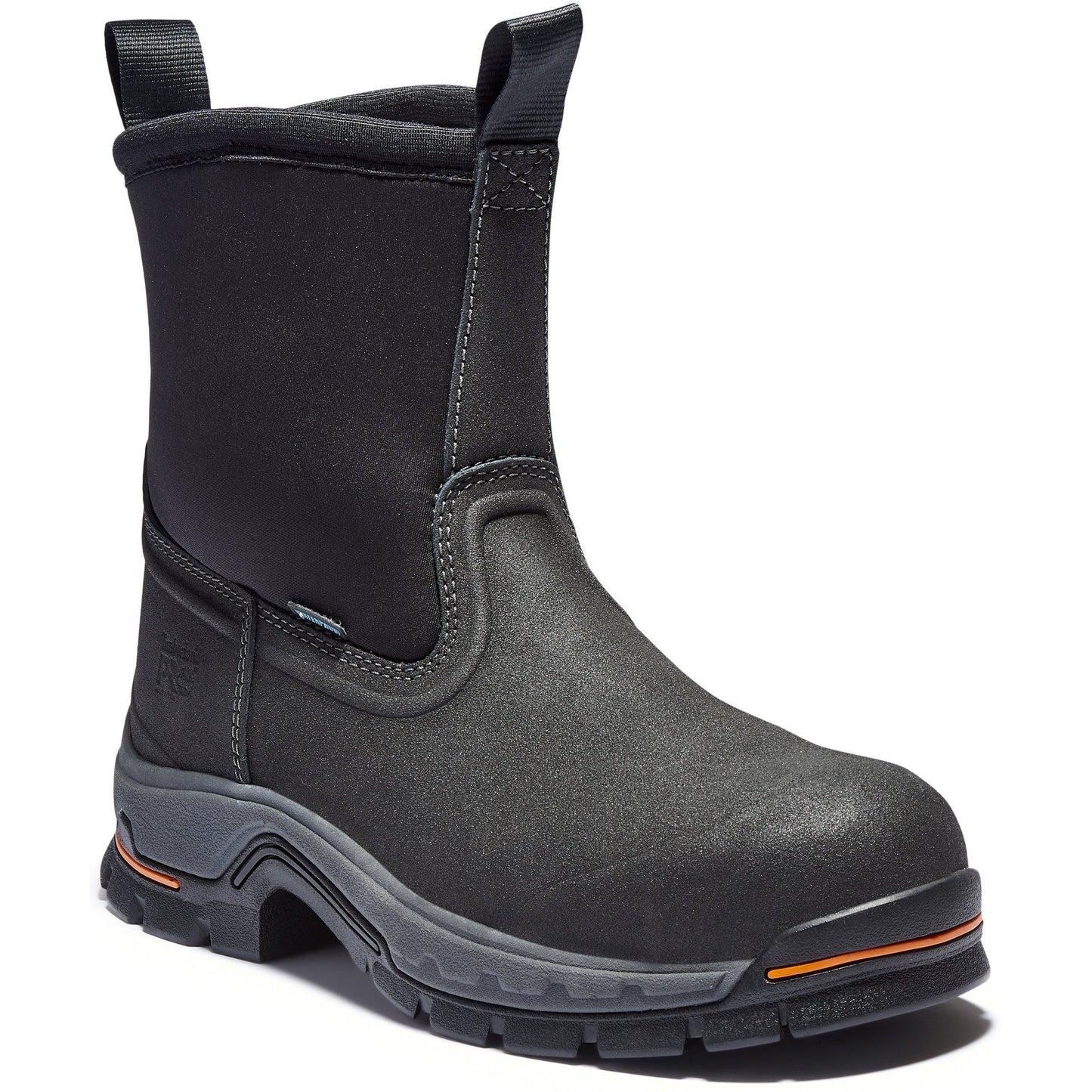 Timberland PRO Men's 8" Alloy Toe Waterproof Pull-on Work Boot - TB1A1AXG001 - Overlook Boots