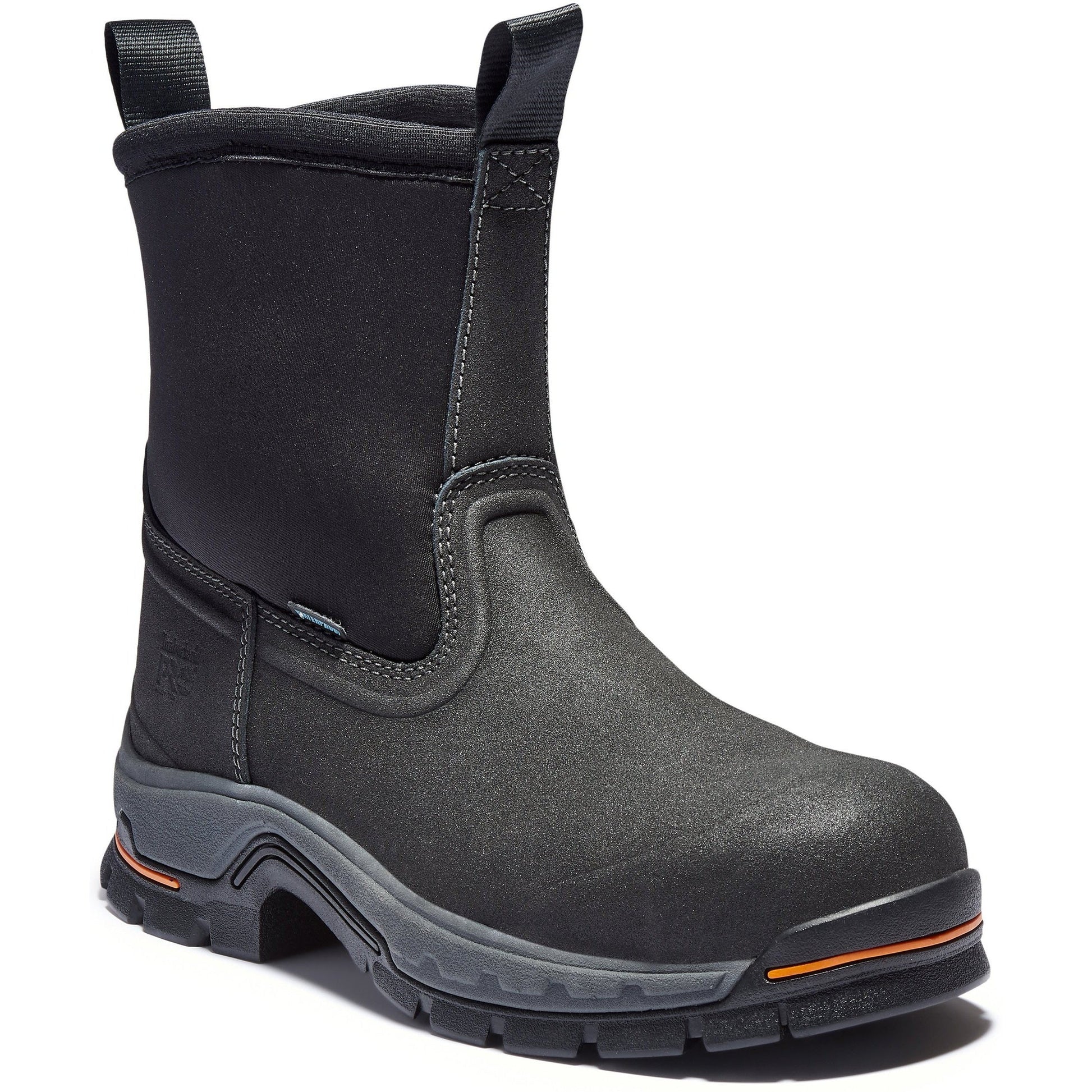 Timberland PRO Men's 8" Alloy Toe Waterproof Pull-on Work Boot - TB1A1AXG001 - Overlook Boots