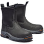 Timberland PRO Men's 8" Alloy Toe Waterproof Pull-on Work Boot - TB1A1AXG001 7 / Medium / Black - Overlook Boots
