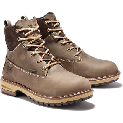 Timberland PRO Women's Hightower 6" Alloy Toe Waterproof Work Boot TB1A1KIT214 5.5 / Wide / Brown - Overlook Boots