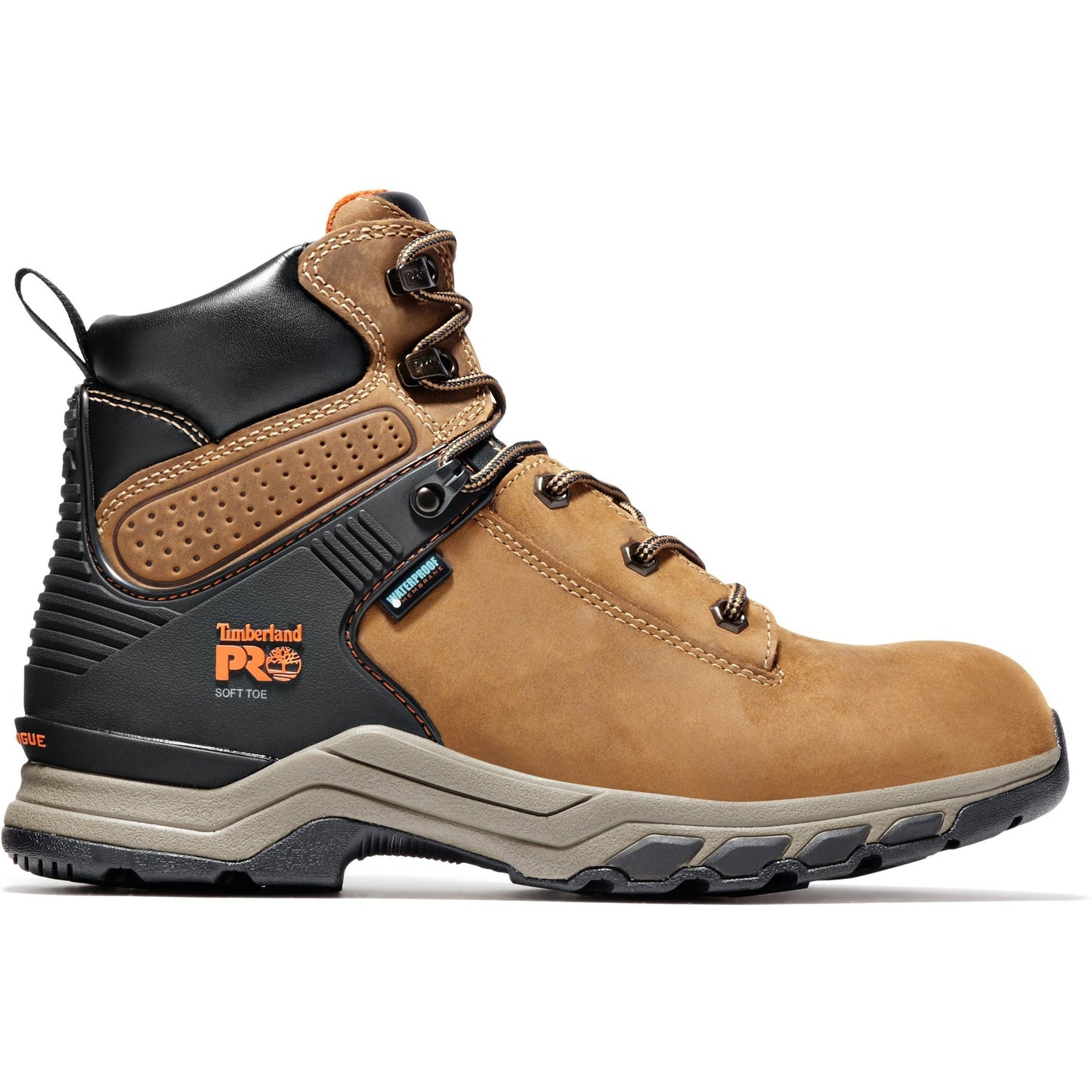 Timberland PRO Men's Hypercharge 6" Waterproof Work Boot - Brown - TB1A1Q56214 - Overlook Boots