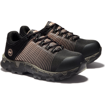 Timberland PRO Women's Powertrain Sport Alloy Toe Work Shoe TB0A1S66001 5.5 / Medium / Brown - Overlook Boots