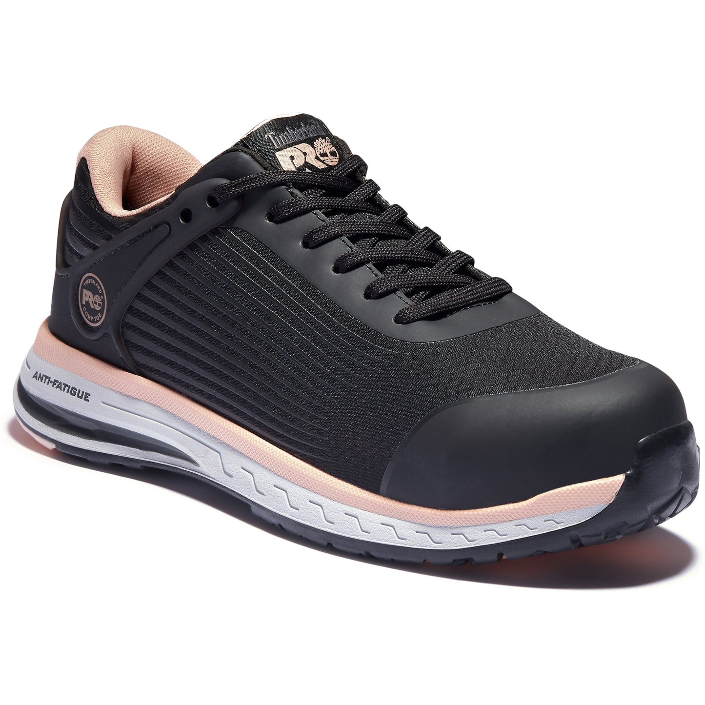 Timberland PRO Women's Drivetrain Comp Toe Work Shoe Black TB0A1XHT001 5.5 / Medium / Black - Overlook Boots