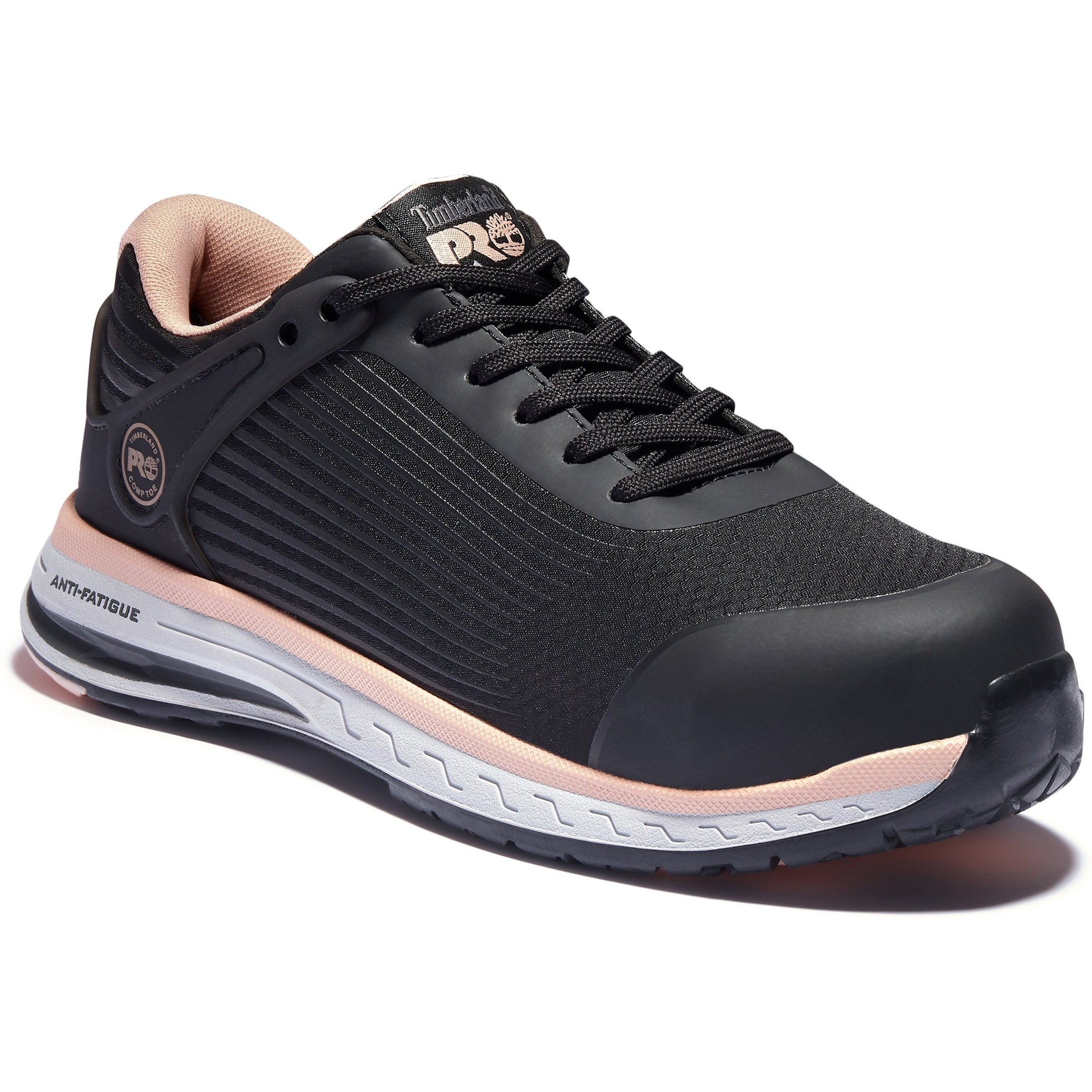 Timberland PRO Women's Drivetrain Comp Toe Work Shoe Black TB0A1XHT001 5.5 / Medium / Black - Overlook Boots