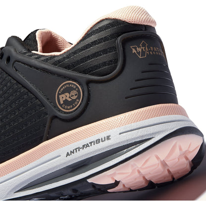 Timberland PRO Women's Drivetrain Comp Toe Work Shoe Black TB0A1XHT001  - Overlook Boots