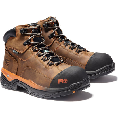 Timberland PRO Men's Bosshog 6" Composite Toe Waterproof Work Boot - TB1A1XK1214 7 / Medium / Brown - Overlook Boots