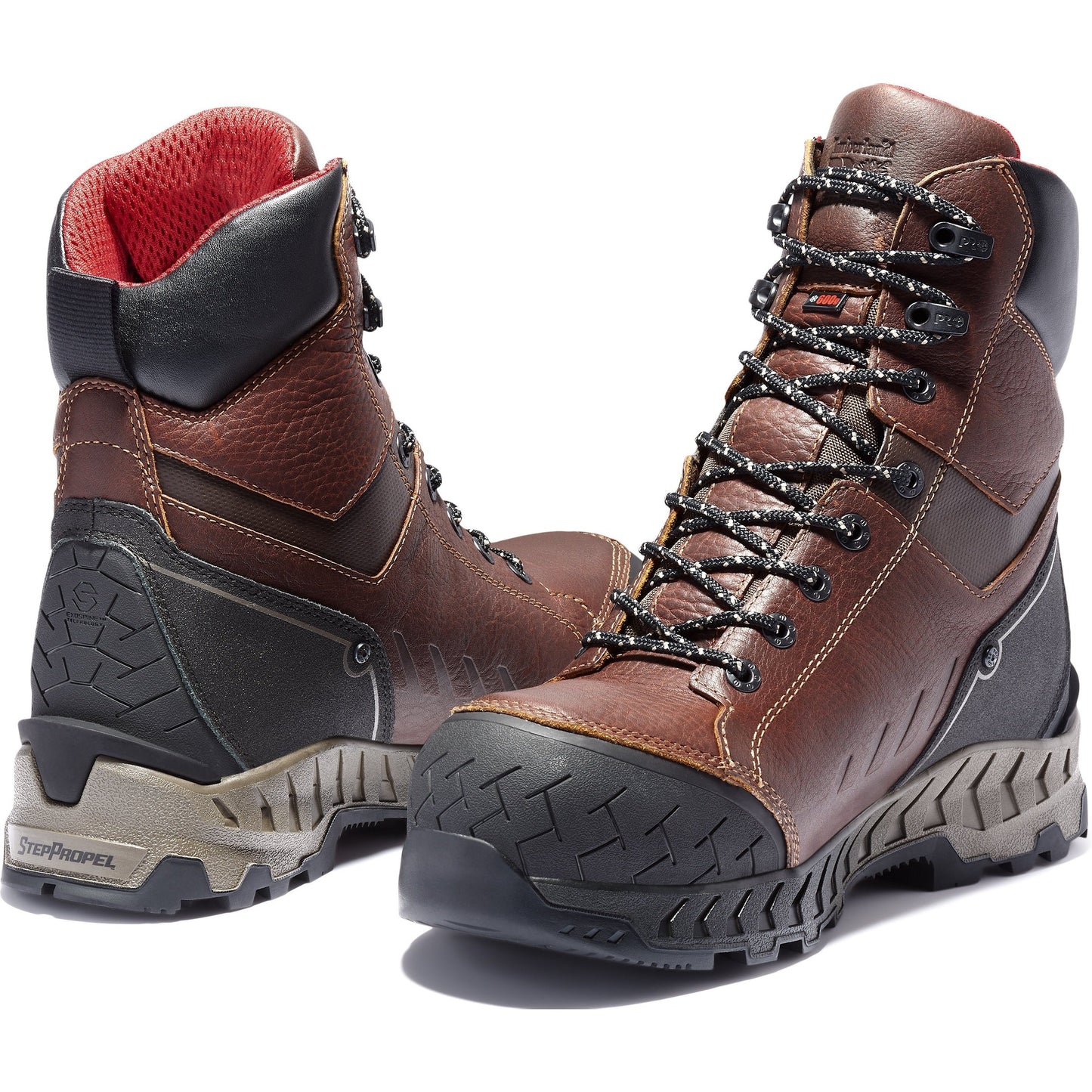 Timberland Pro Men's Work Summit 8" Composite Toe Waterproof Ins Work Boot TB0A25D9214 - Overlook Boots