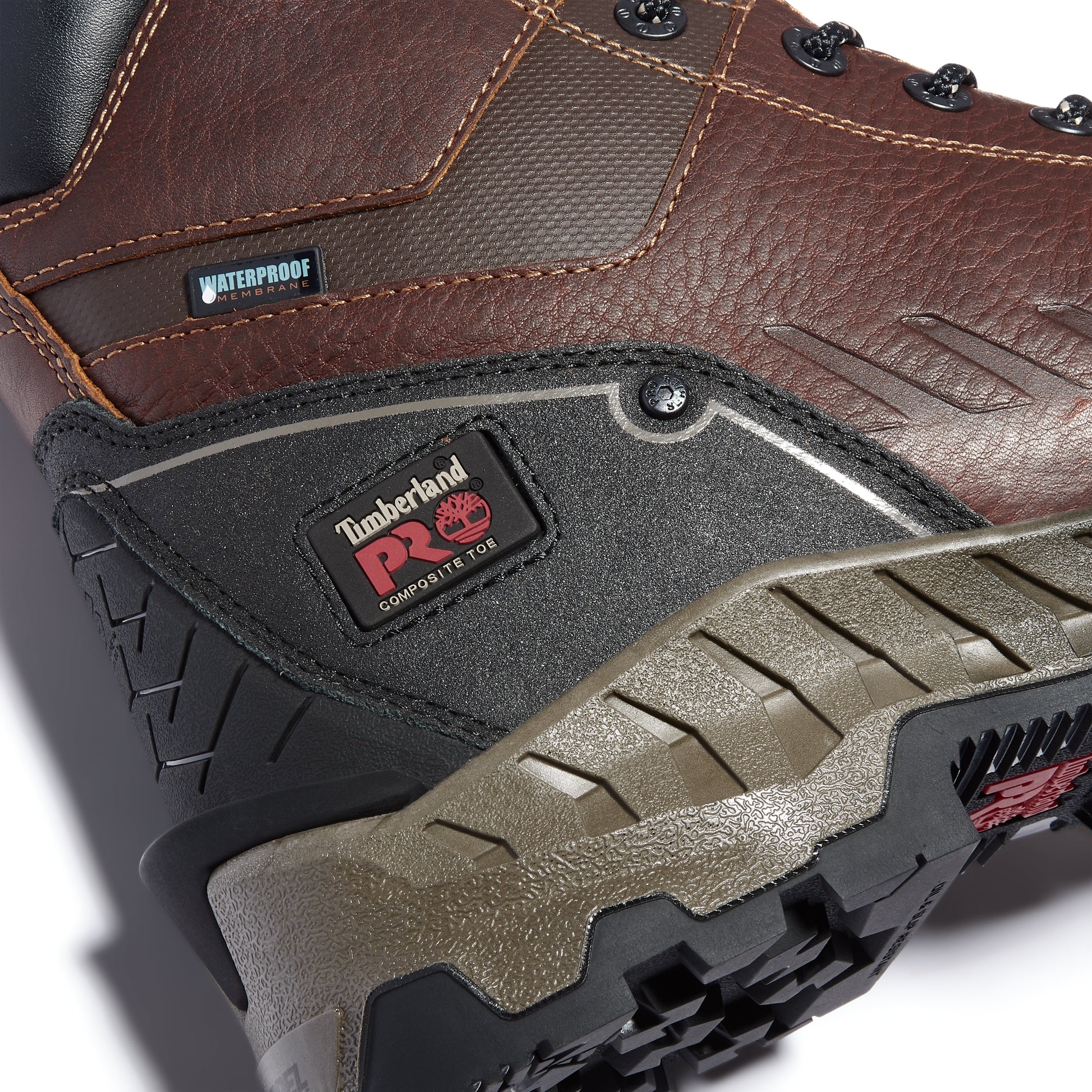 Timberland Pro Men's Work Summit 8" Composite Toe Waterproof Ins Work Boot TB0A25D9214 - Overlook Boots