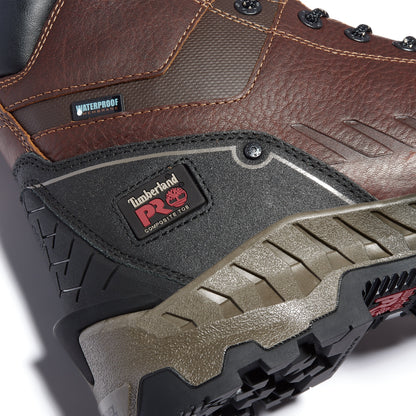 Timberland Pro Men's Work Summit 8" Composite Toe Waterproof Ins Work Boot TB0A25D9214 - Overlook Boots