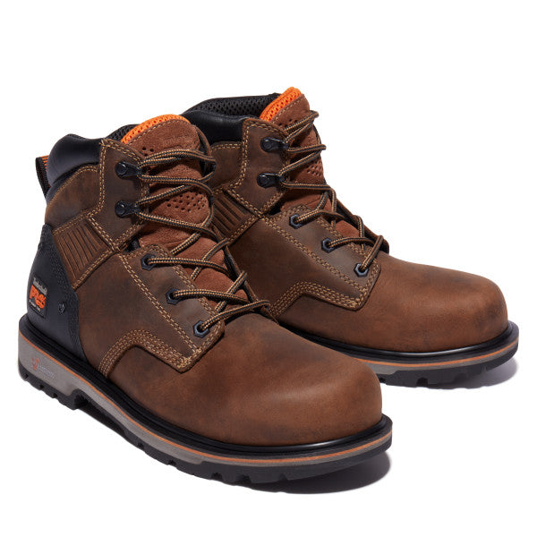 Timberland Pro Men's Ballast 6" Composite Toe Work Boot- Brown- TB0A29HT214 - Overlook Boots