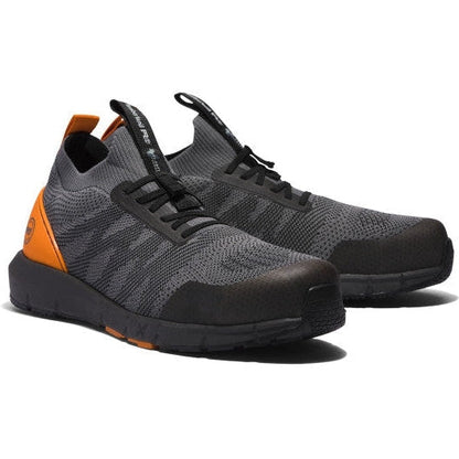 Timberland PRO Radius Knit Men's Slip-On Comp-Toe Work Shoe - TB0A2B6X065 15 / Wide / Grey - Overlook Boots