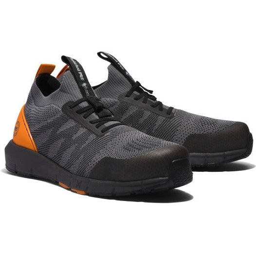 Timberland PRO Radius Knit Men's Slip-On Comp-Toe Work Shoe - TB0A2B6X065 15 / Wide / Grey - Overlook Boots