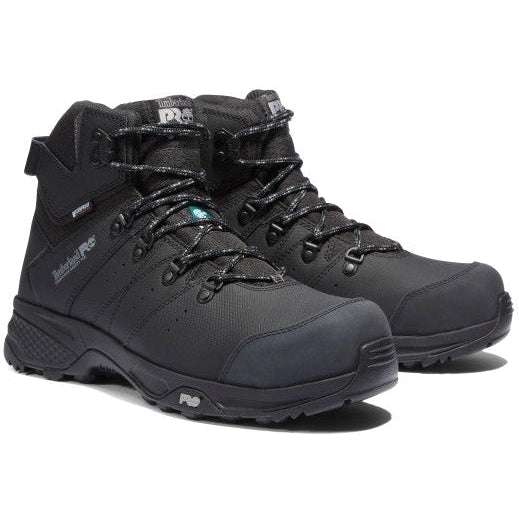 Timberland Pro Men's Switchback Composite Toe CSA Waterproof Hiker Work Boot TB1A2CB8001 15 / Medium / Black - Overlook Boots