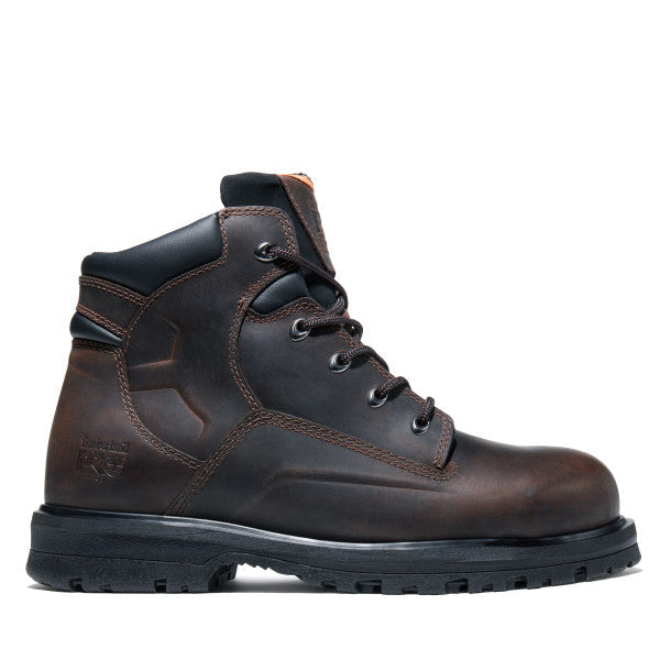 Timberland PRO Men's Magnus 6" Steel Toe Work Boot - Brown - TB185591214 - Overlook Boots