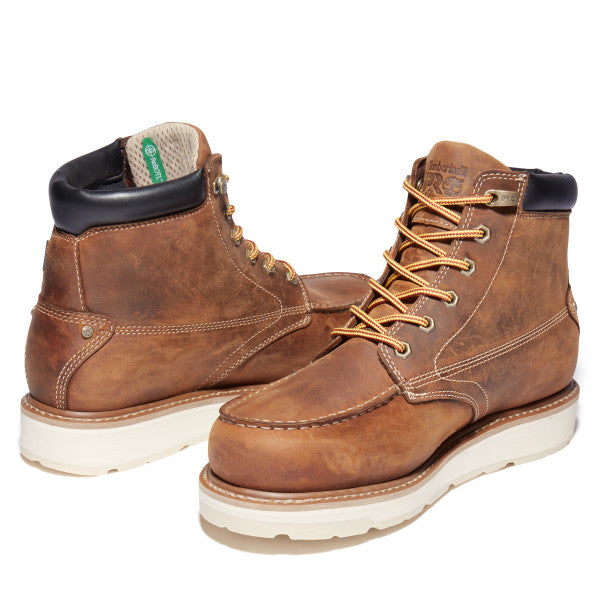 Timberland Pro Men's Gridworks 6" Soft Toe Waterproof Work Boot - TB1A2AXR214 - Overlook Boots