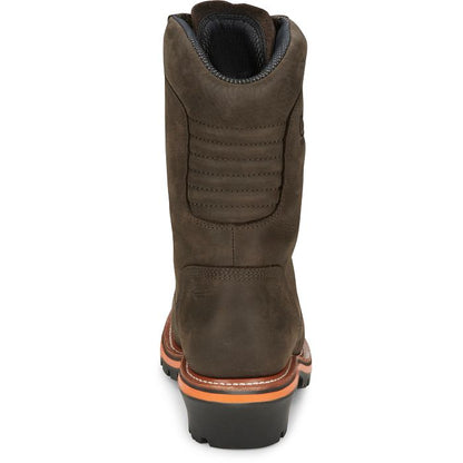 Chippewa Men's Thunderstruck 10" Soft Toe Work Boot - Brown - TH1032  - Overlook Boots