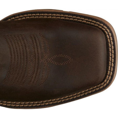 Tony Lama Men's Bartlett 11" Steel Toe Waterproof Western Work Boot -Brown- RR3360 - Overlook Boots