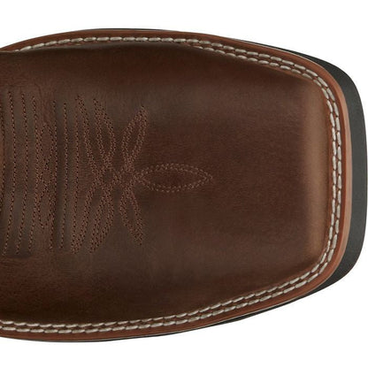 Tony Lama Men's Fireball 11" Composite Toe Waterproof Western Work Boot- Brown- TW3302 - Overlook Boots