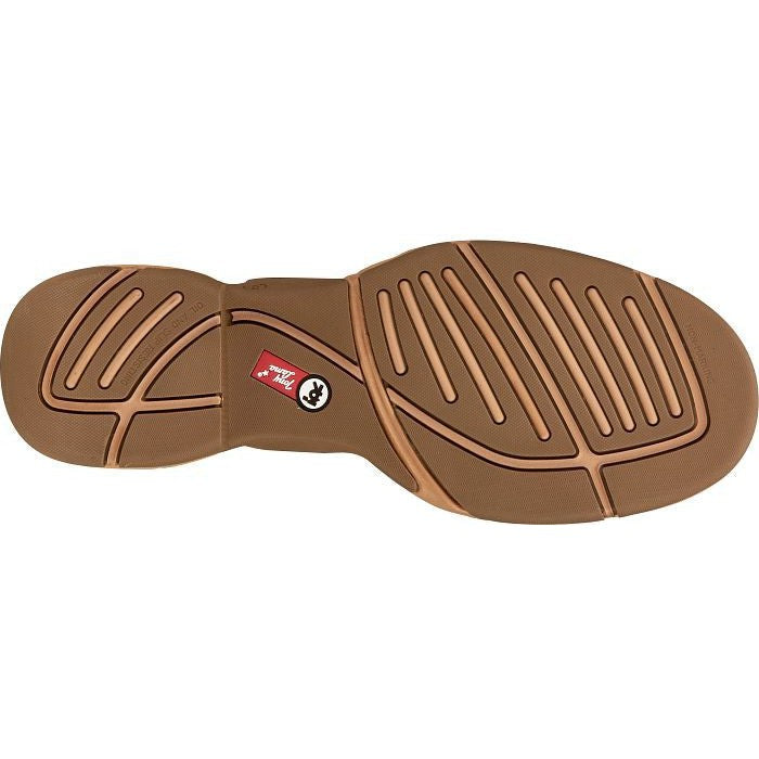 Tony Lama Men's River 11" Extra Wide Round Toe Western Work Boot -Brown- RR3370  - Overlook Boots